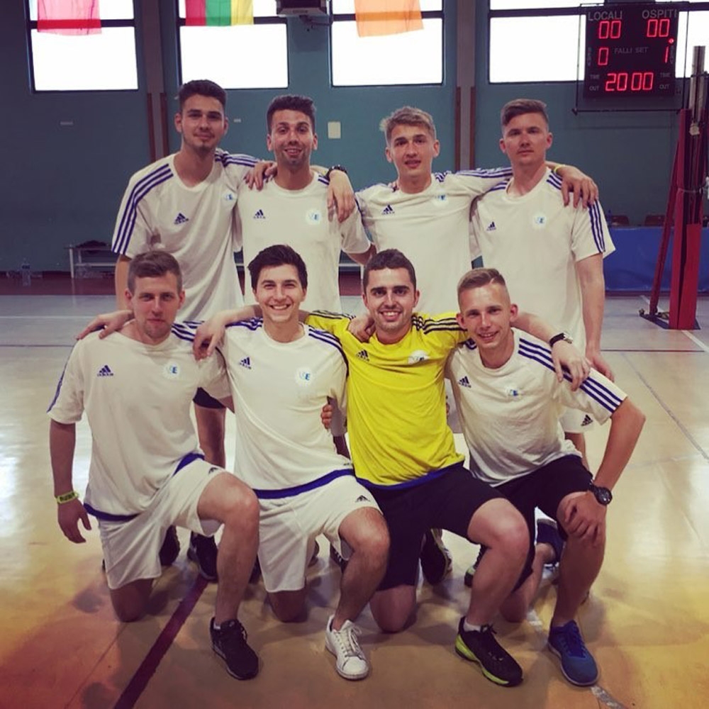 Futsalový reprezentační tým VŠE na mezinárodním turnaji EUROMILÁNO 2018