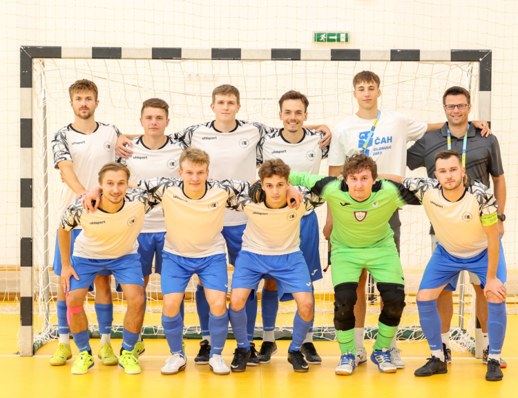 Futsalový tým VŠE se na EUG 2024 rozhodně neztratil!