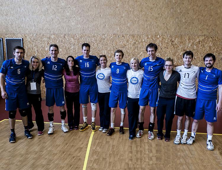 Volejbalové reprezentace zvítězila na turnaji T5B v Paříži