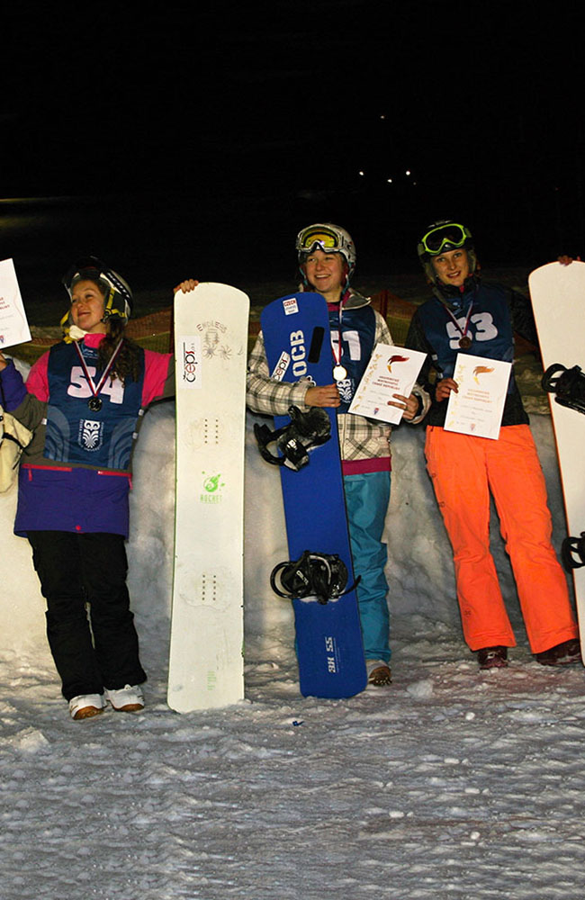 Studenti VŠE na AM ČR ve snowboardingu