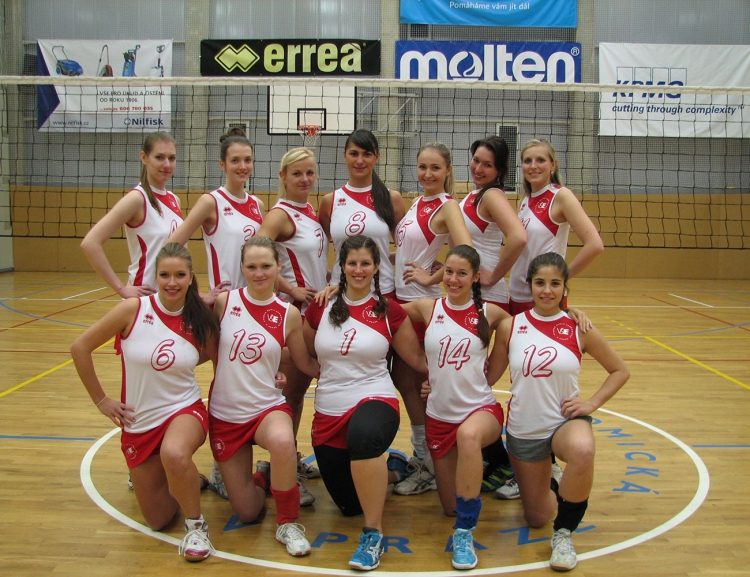 Reprezentace školy v Pražské vysokoškolské volejbalové lize v ak. roce 2014/2015