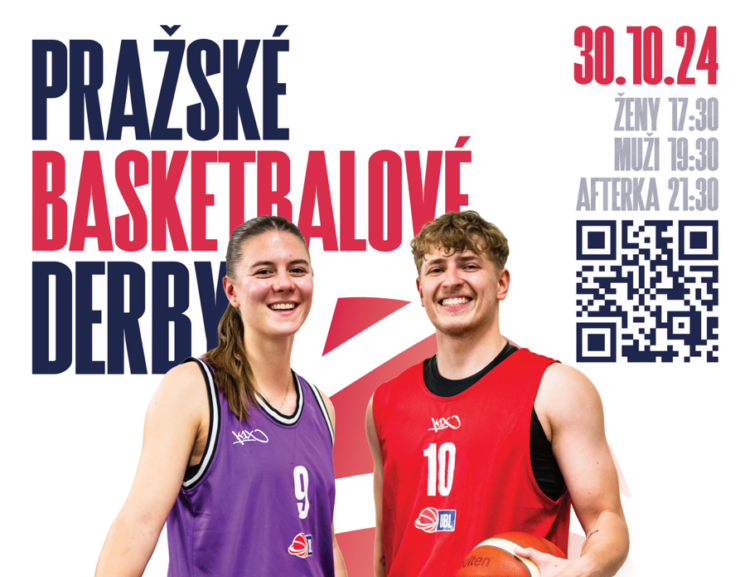 Pražské basketbalové derby – pozvánka