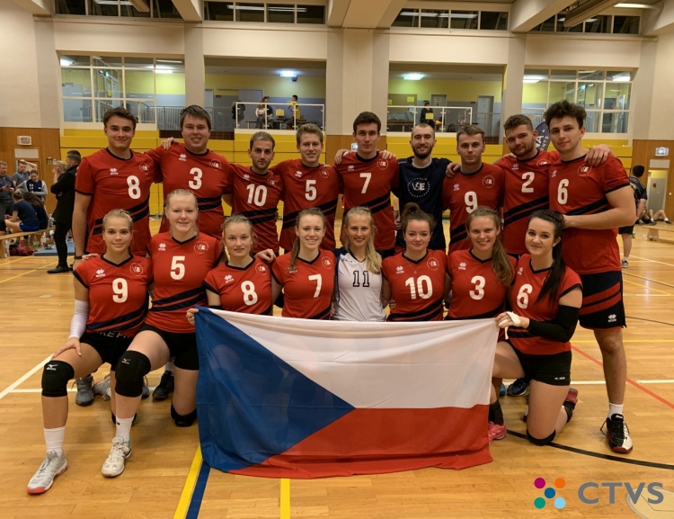 Medailové úspěchy volejbalové reprezentace VŠE na turnaji Euroijada 2019 v Berlíně