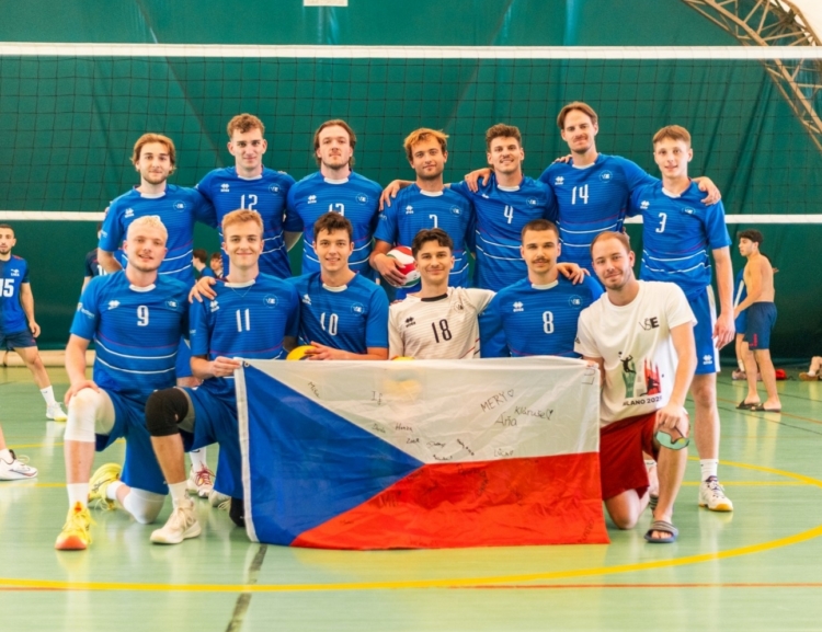 Volejbalisti VŠE na turnaji EURO MILANO 2025